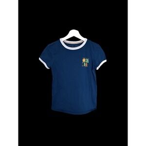 NWT Patagonia Spirited Seasons Ringer Tee Organic Womens XS Short Sleeve T Shirt